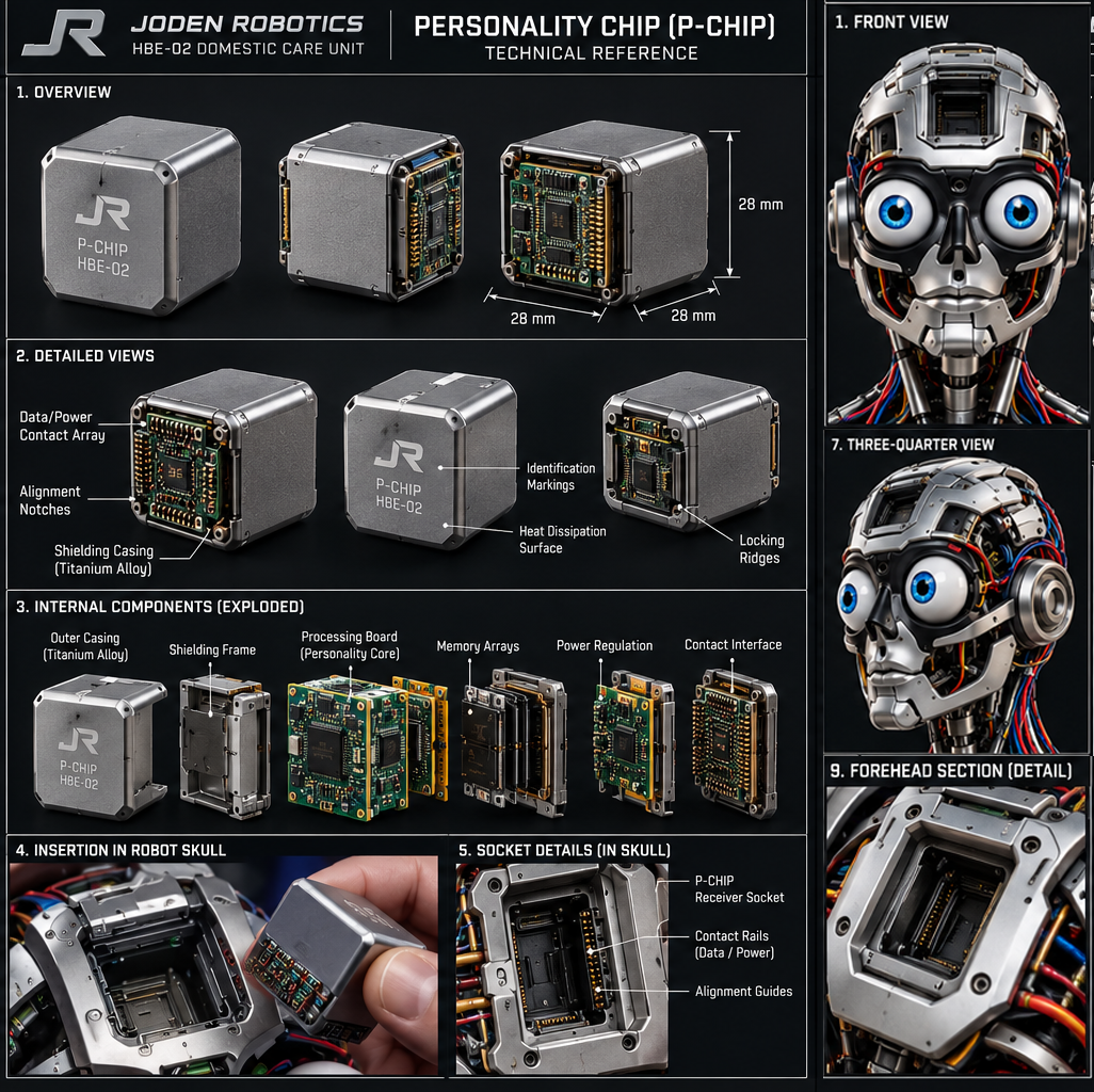 SciFiDreamGirls Personality Chip Technical Reference